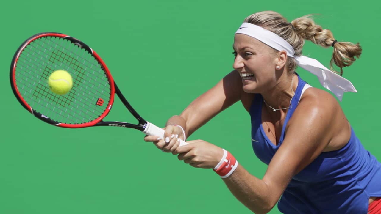 Czech tennis player Petra Kvitova
