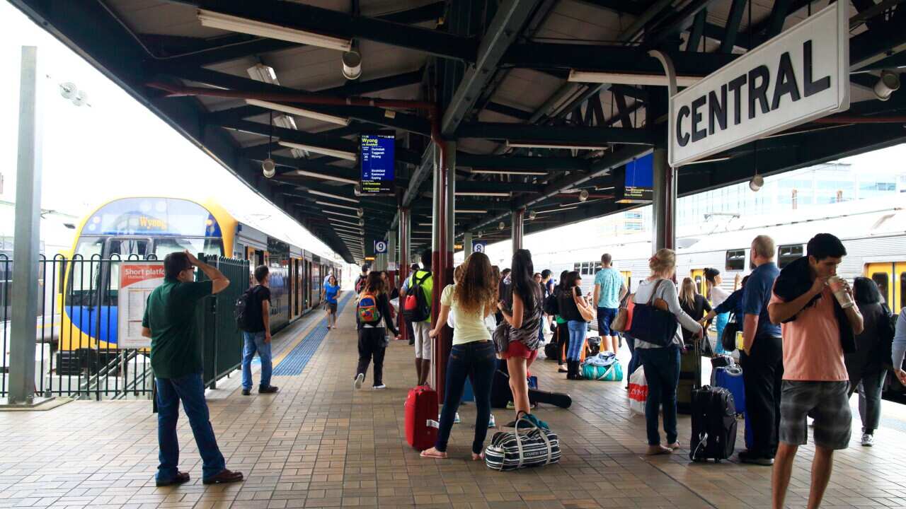 Sydney Central Station,Australia.
