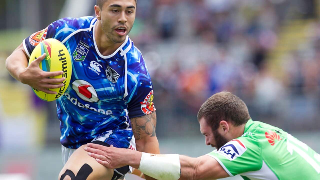 Warriors player Shaun Johnson