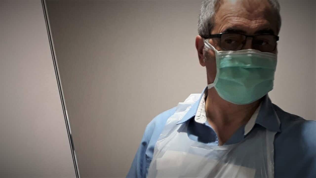 Aged care worker gino Antognetti