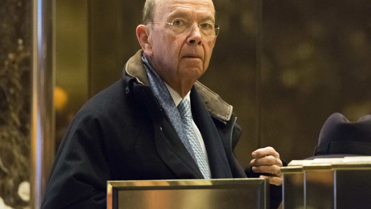 President-elect Trump's nominee for Secretary of Commerce Wilbur Ross