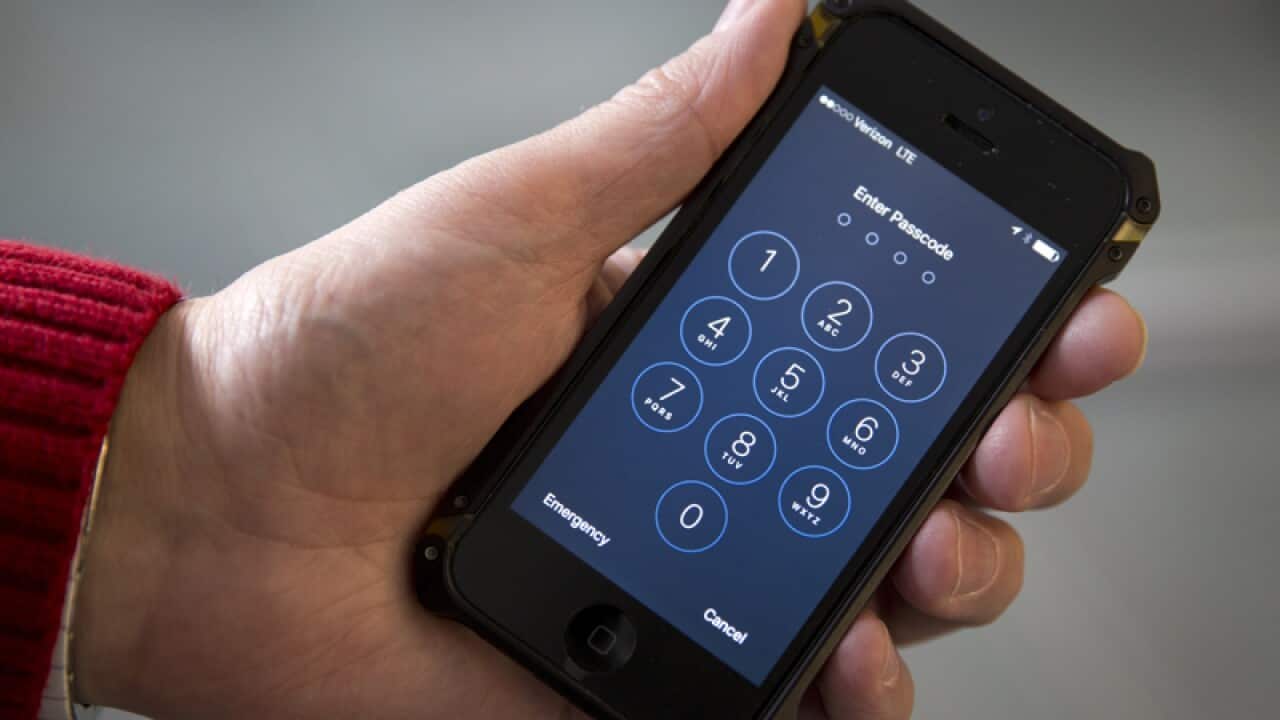 An iPhone in Washington