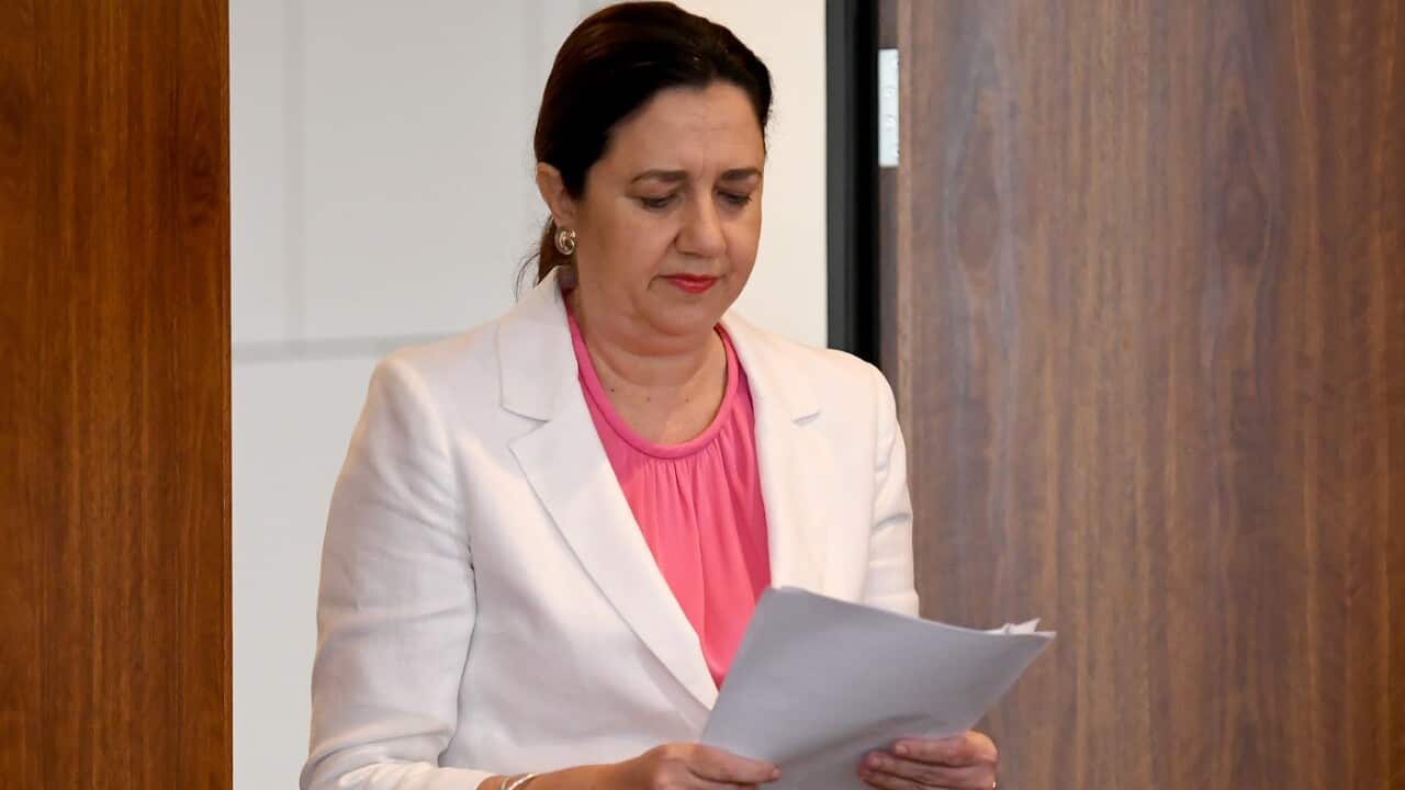 La Premier del Queensland Annastacia Palaszczuk