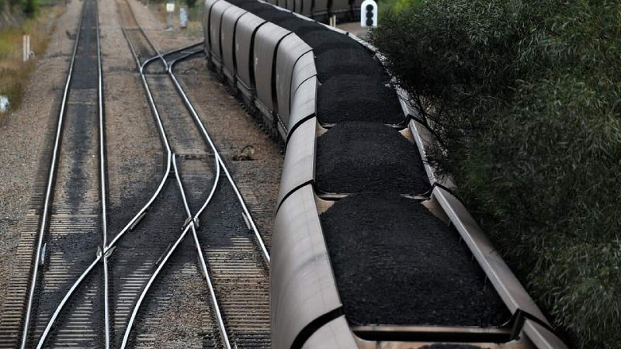 A coal train
