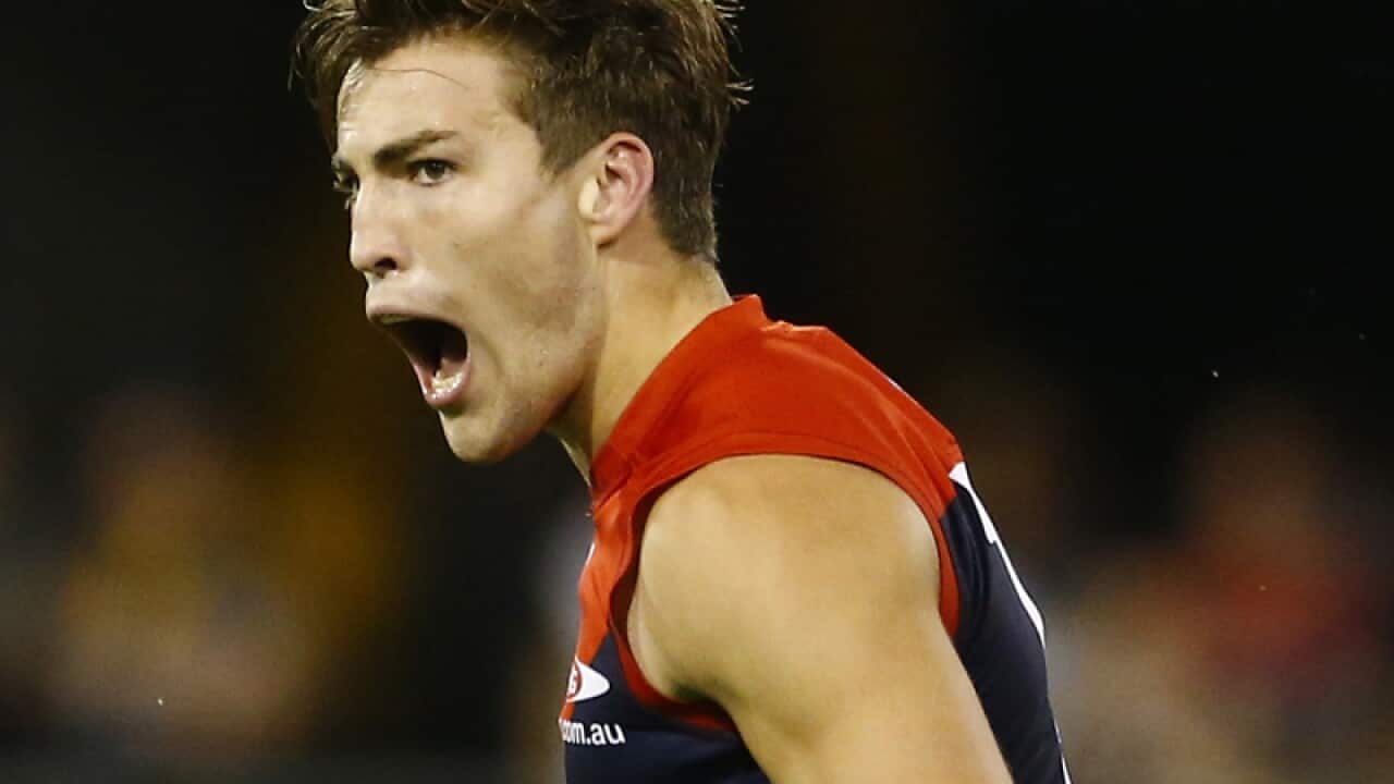 Jack Viney of the Demons