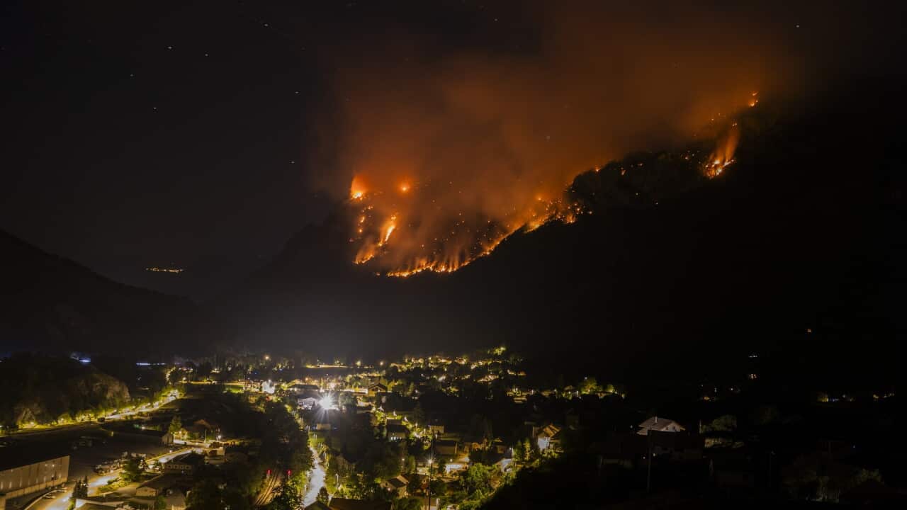 Argentiere La Bessee Wildfire - France