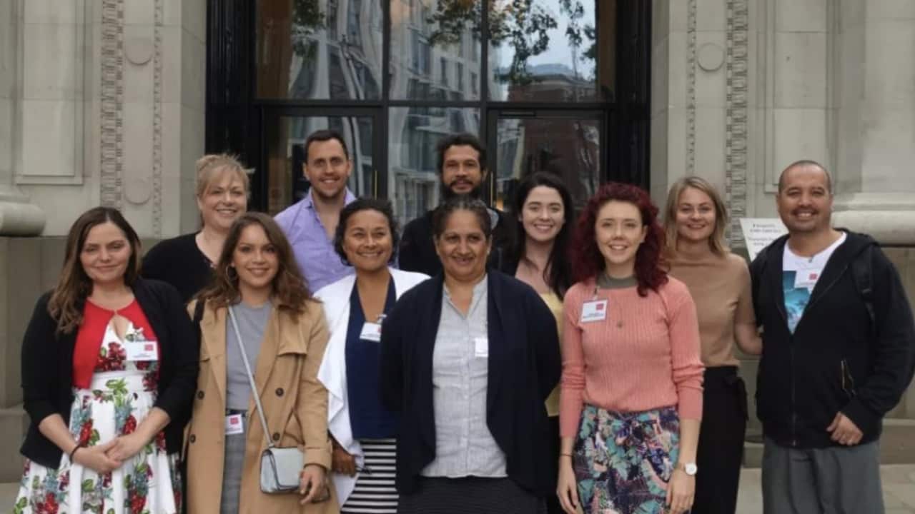 The University of Melbourne Poche Indigenous Fellows in London, 2018