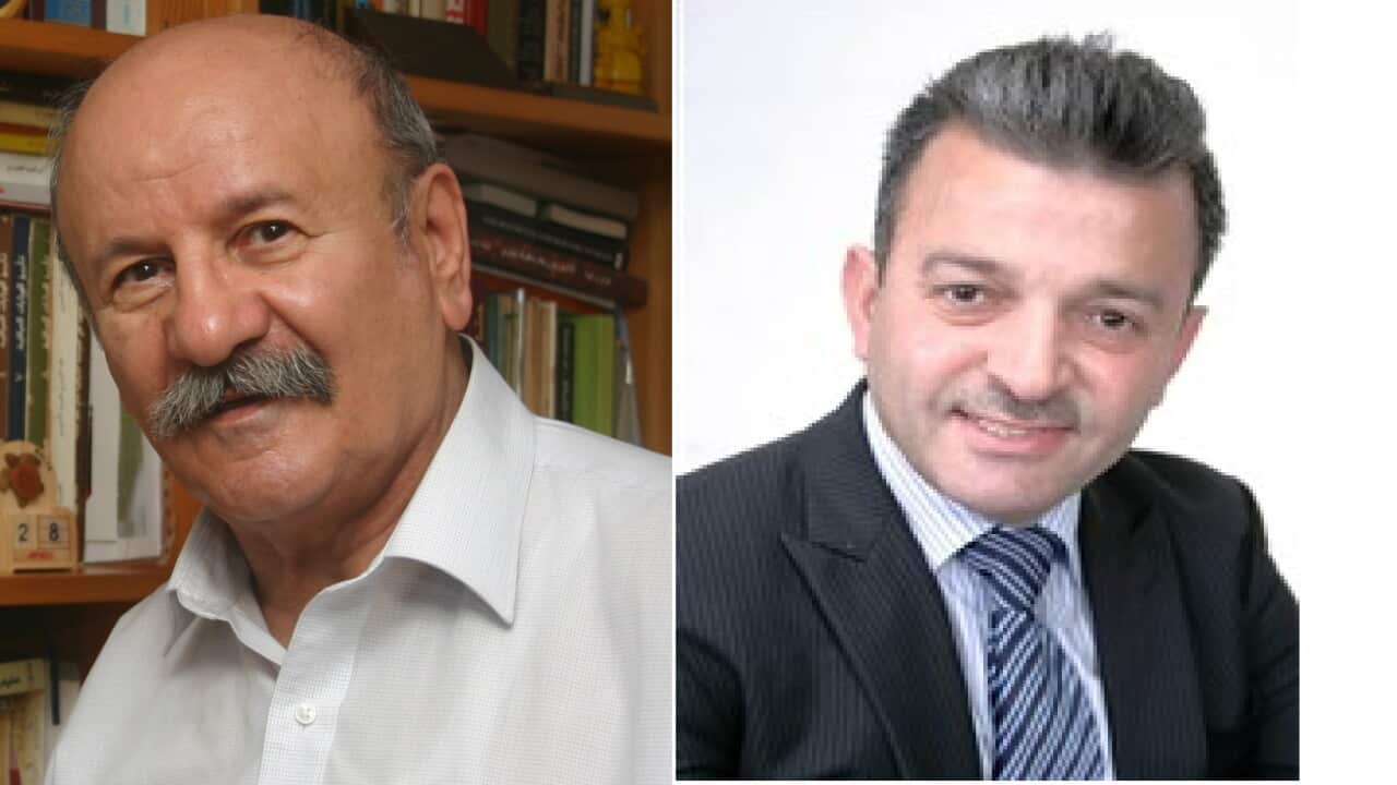Edwar Rowel, activist & Mr. Samir Yousif, head of the Chaldean Association in Australia
