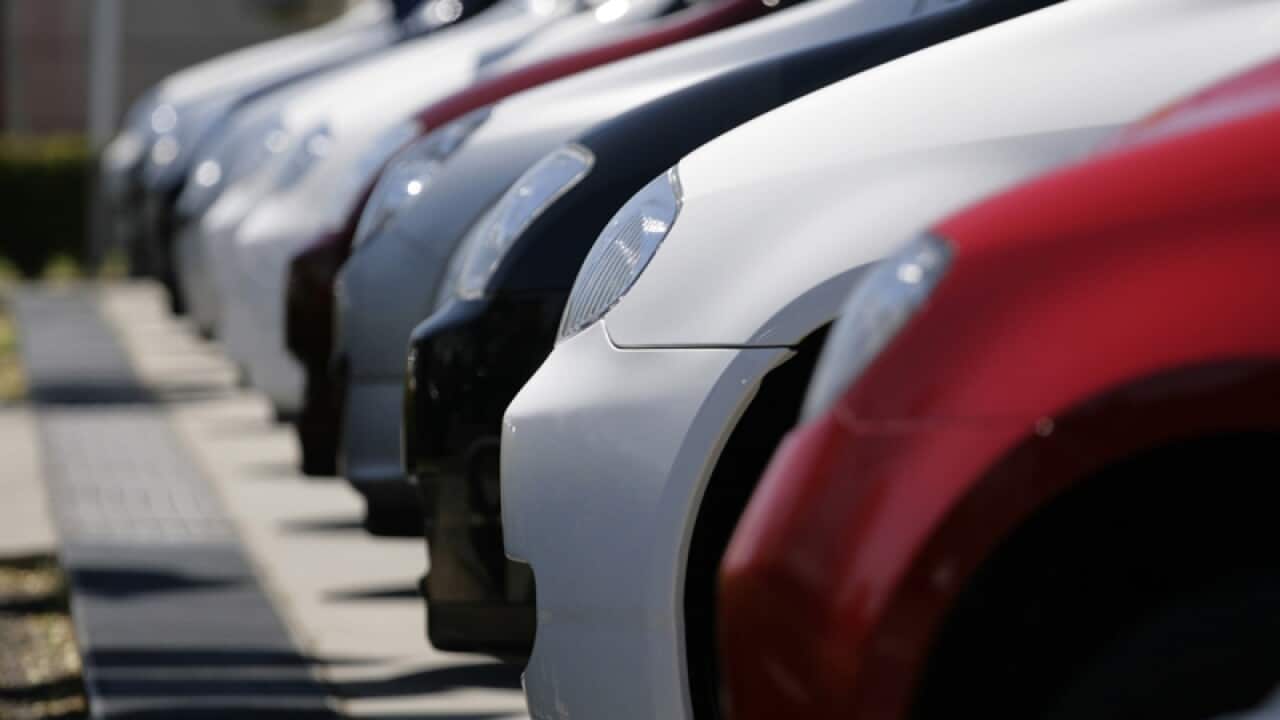 A generic image of a car yard.