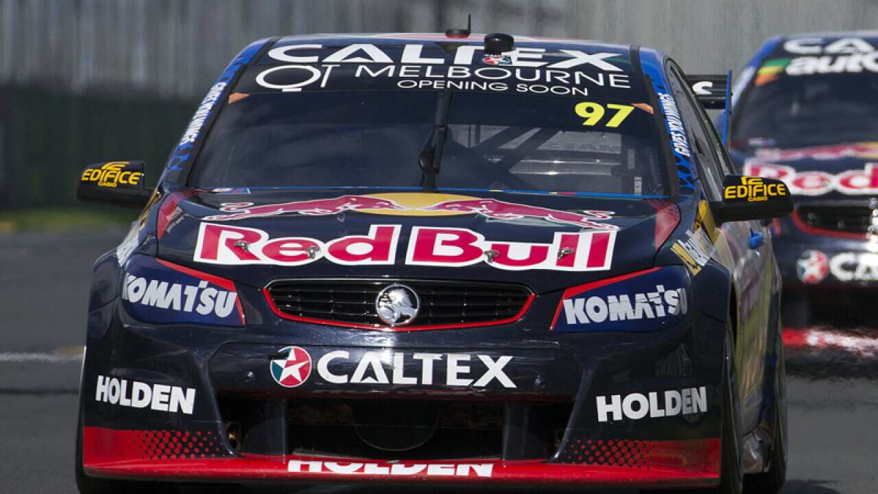 Shane van Gisbergen at the Australian F1 Grand Prix