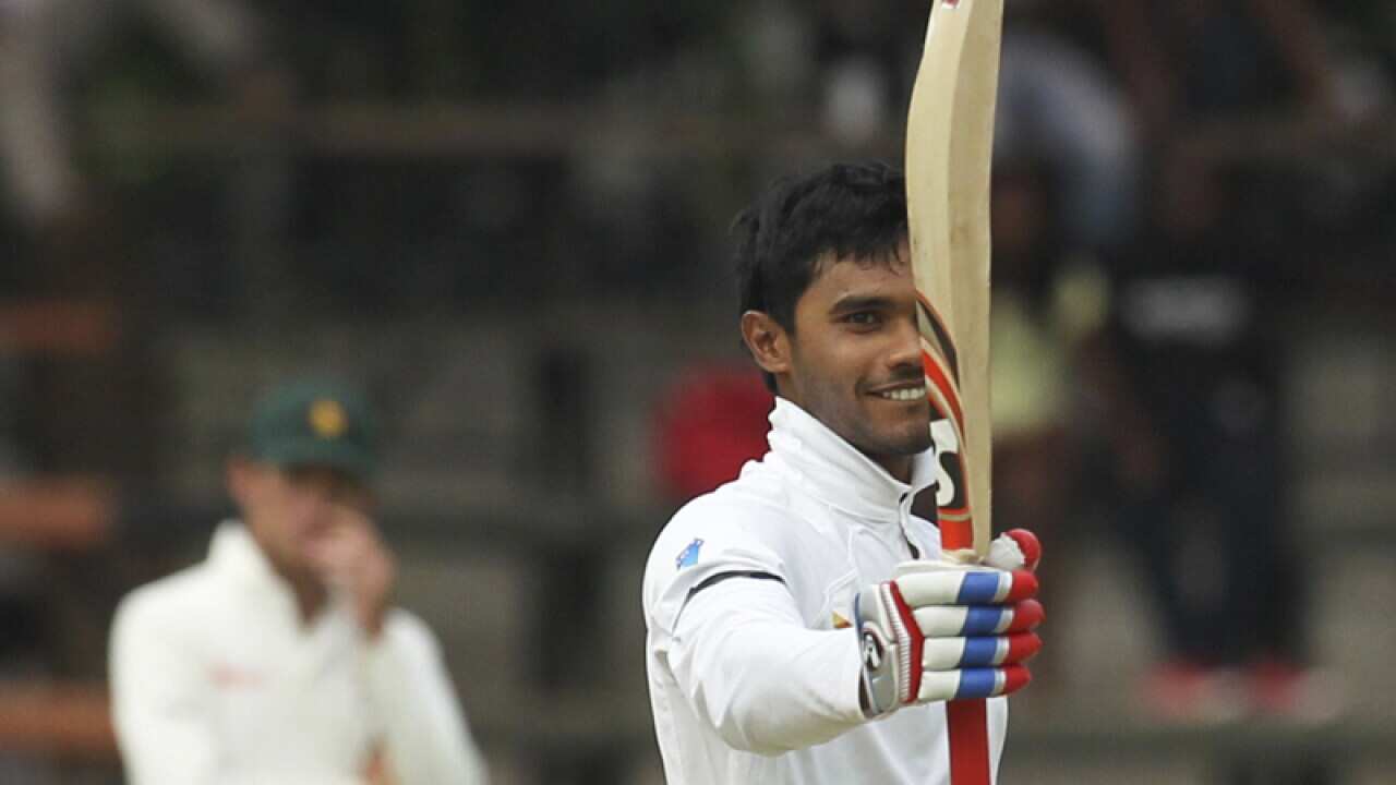 Sri Lankan batsman Dhananjaya de Silva