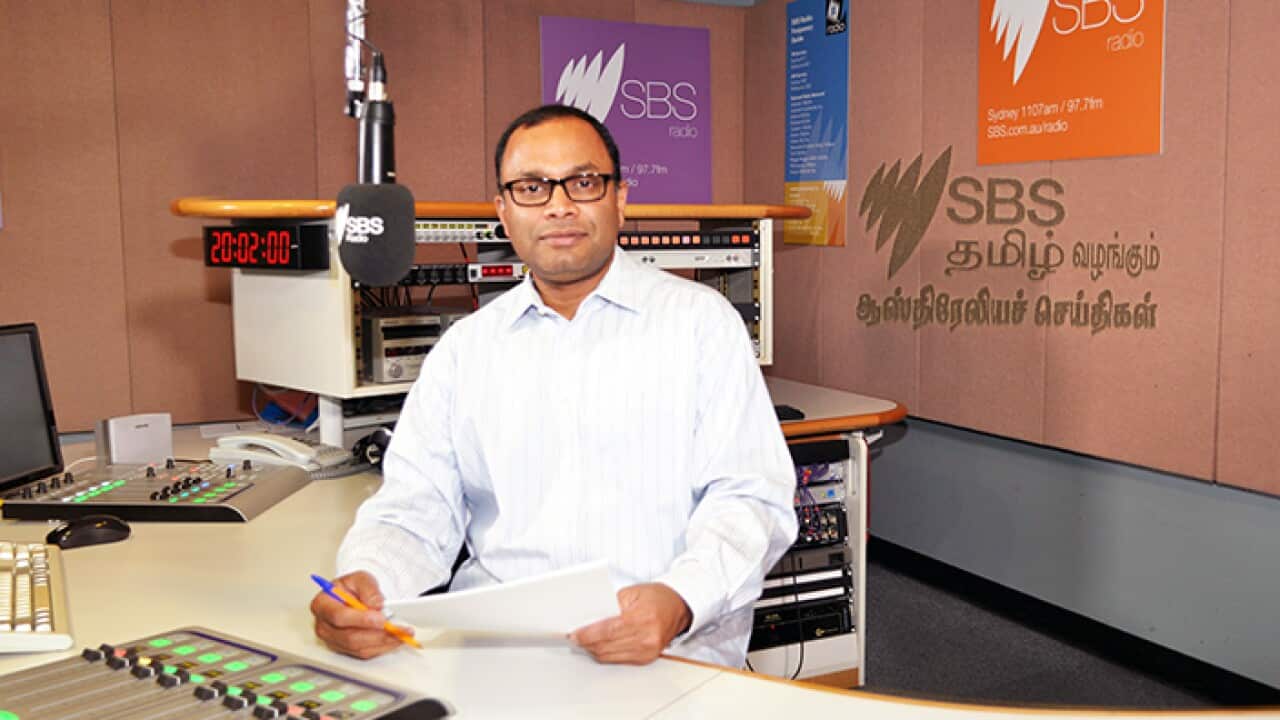 Australian News on the latest broadcast of SBS Tamil, read by Maheswaran Prabaharan