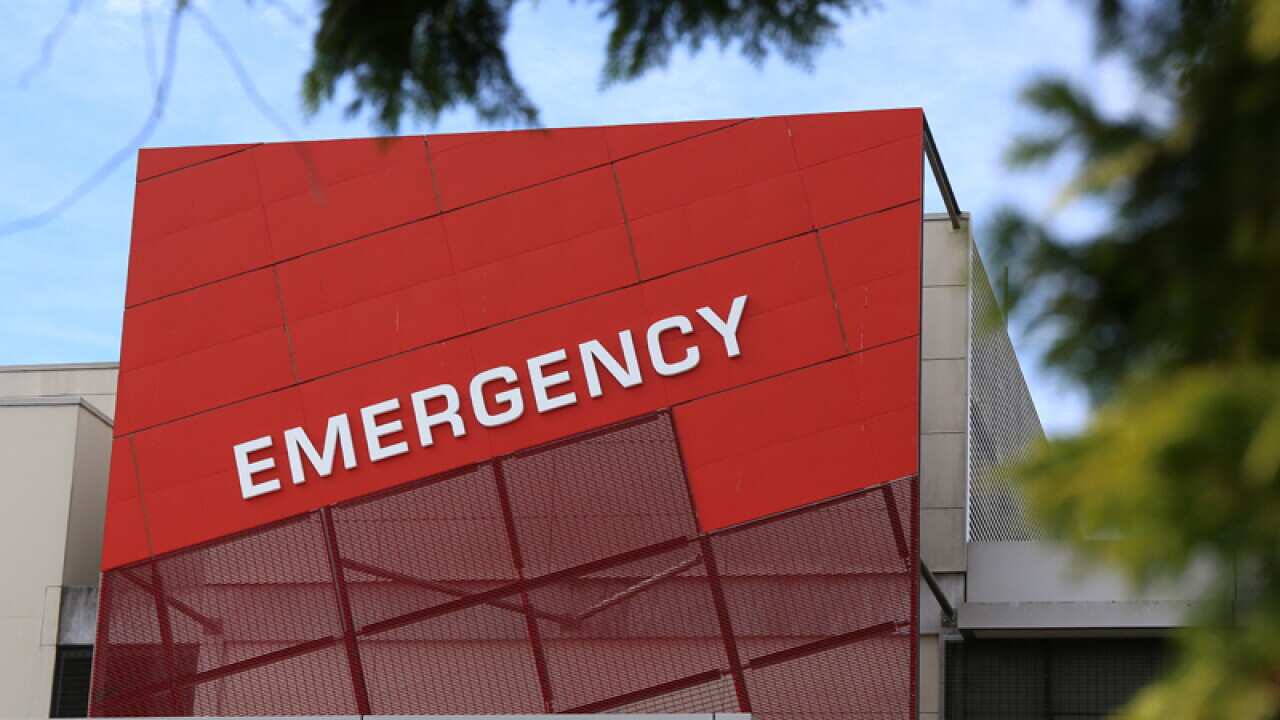 Emergency department sign