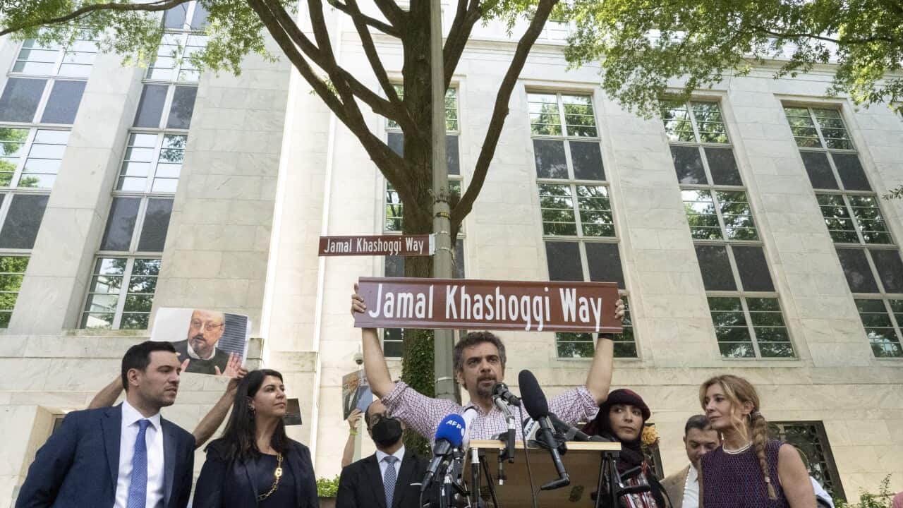 Saudi Embassy Khashoggi Way