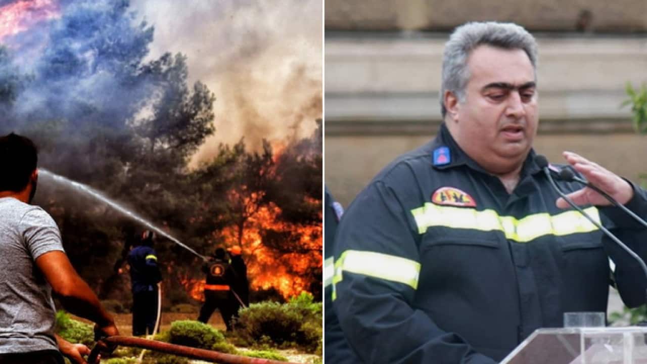 Deadly wildfires in Greece
