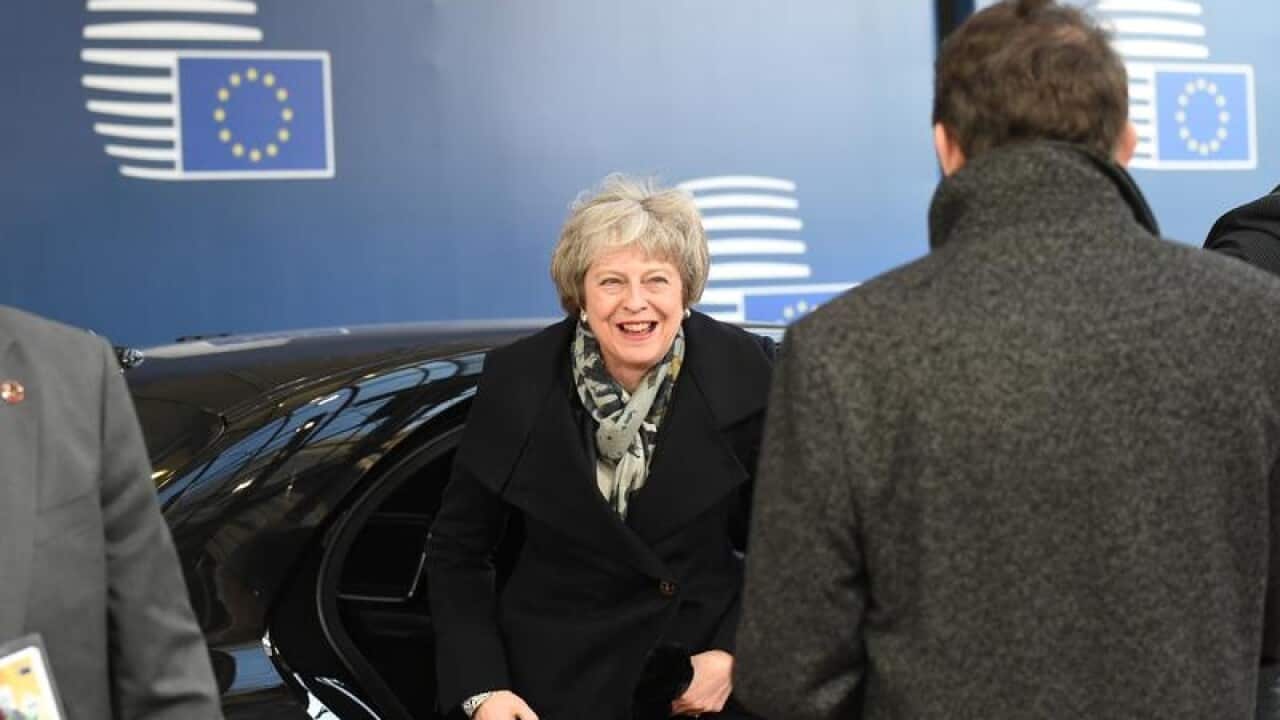 UK Prime Minister Theresa May.