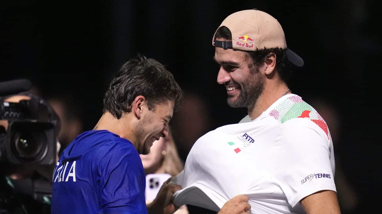 Italia vs Spagna - Tennis, finale Coppa Davis 2025