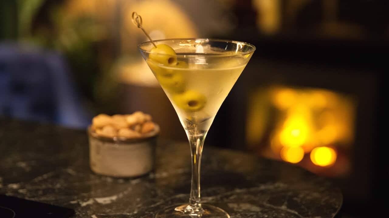 Dirty martini
