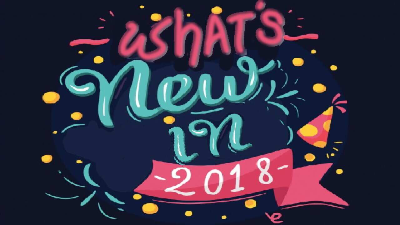 New in 2018