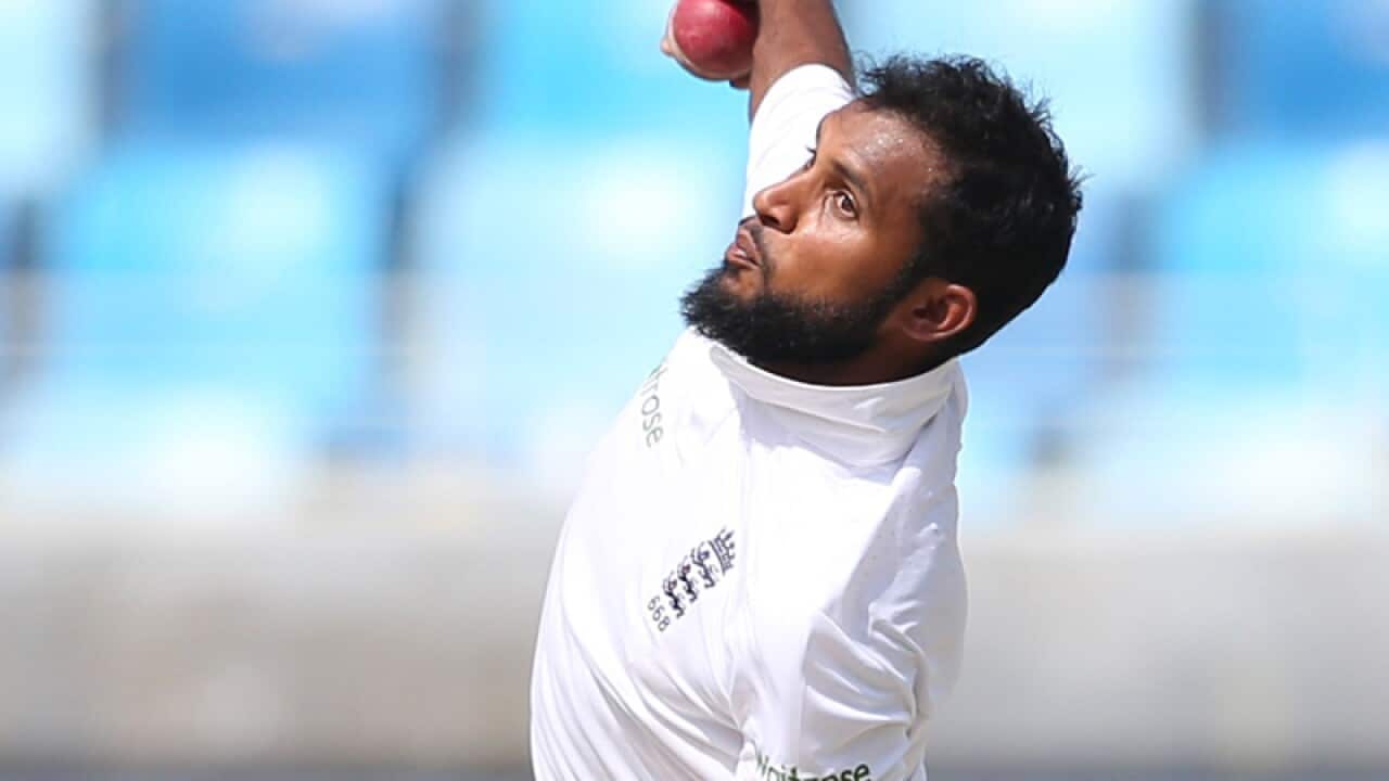 English bowler Adil Rashid