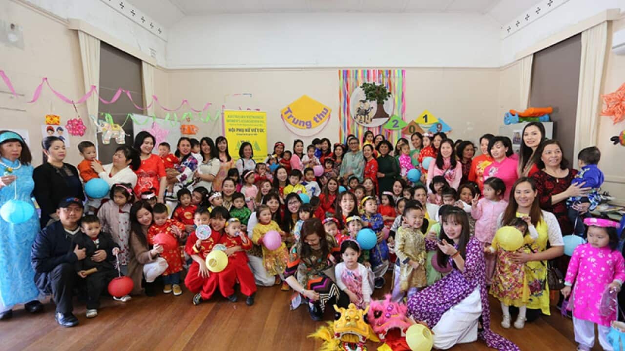 Tết trung thu do Hội phụ nữ Việt Úc tổ chức tại Melbourne