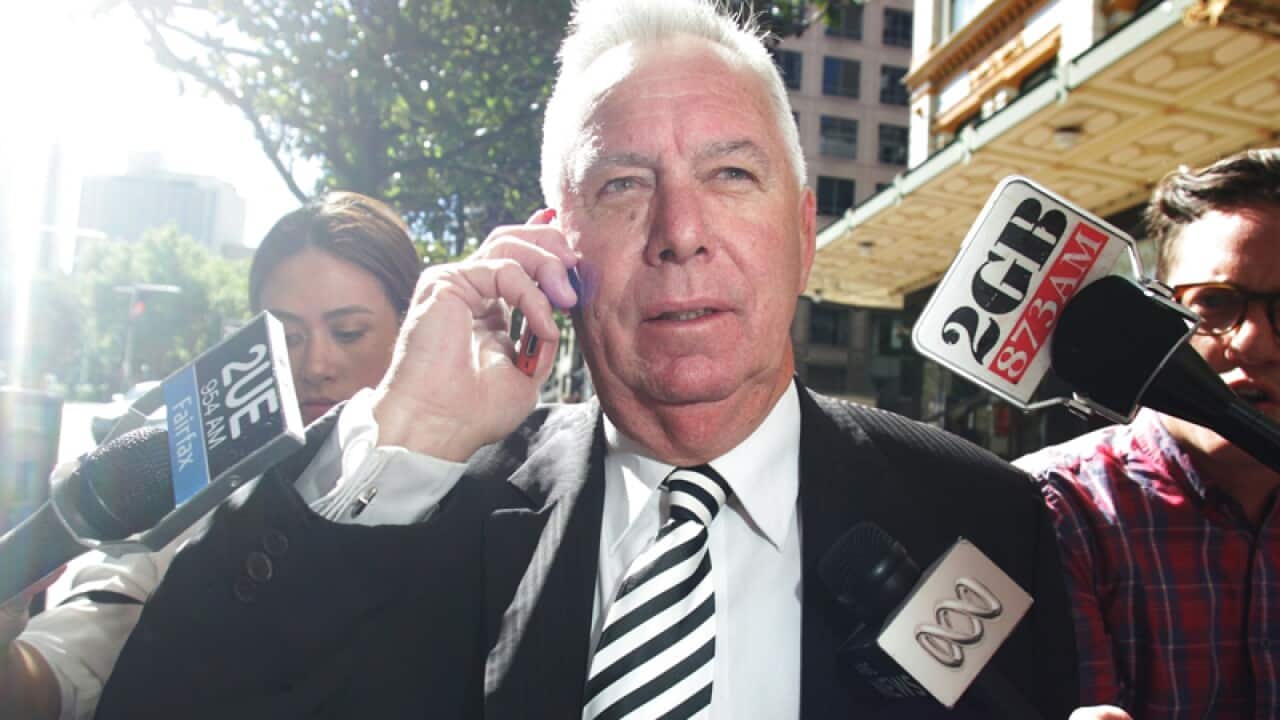 Former Health Services Union boss Michael Williamson