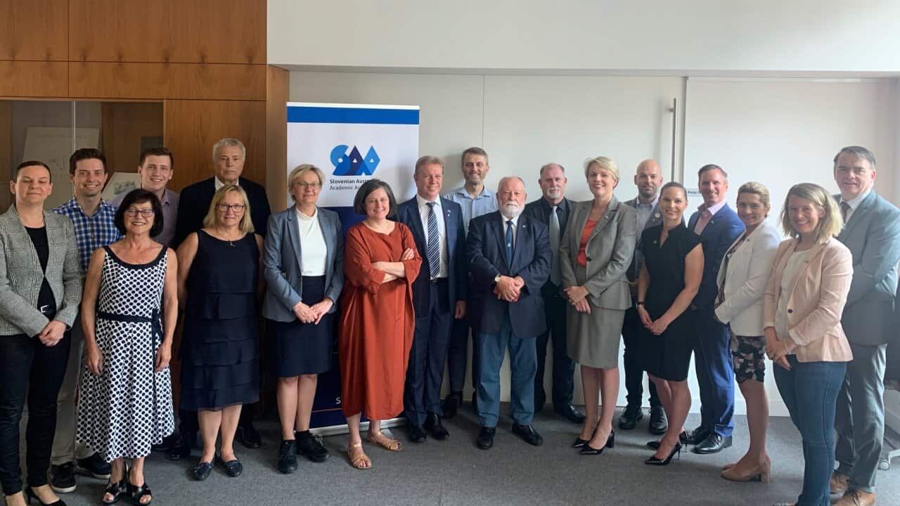 Participants at the 3rd Annual conference of the Slovenian Australian Academic Association in Sydney