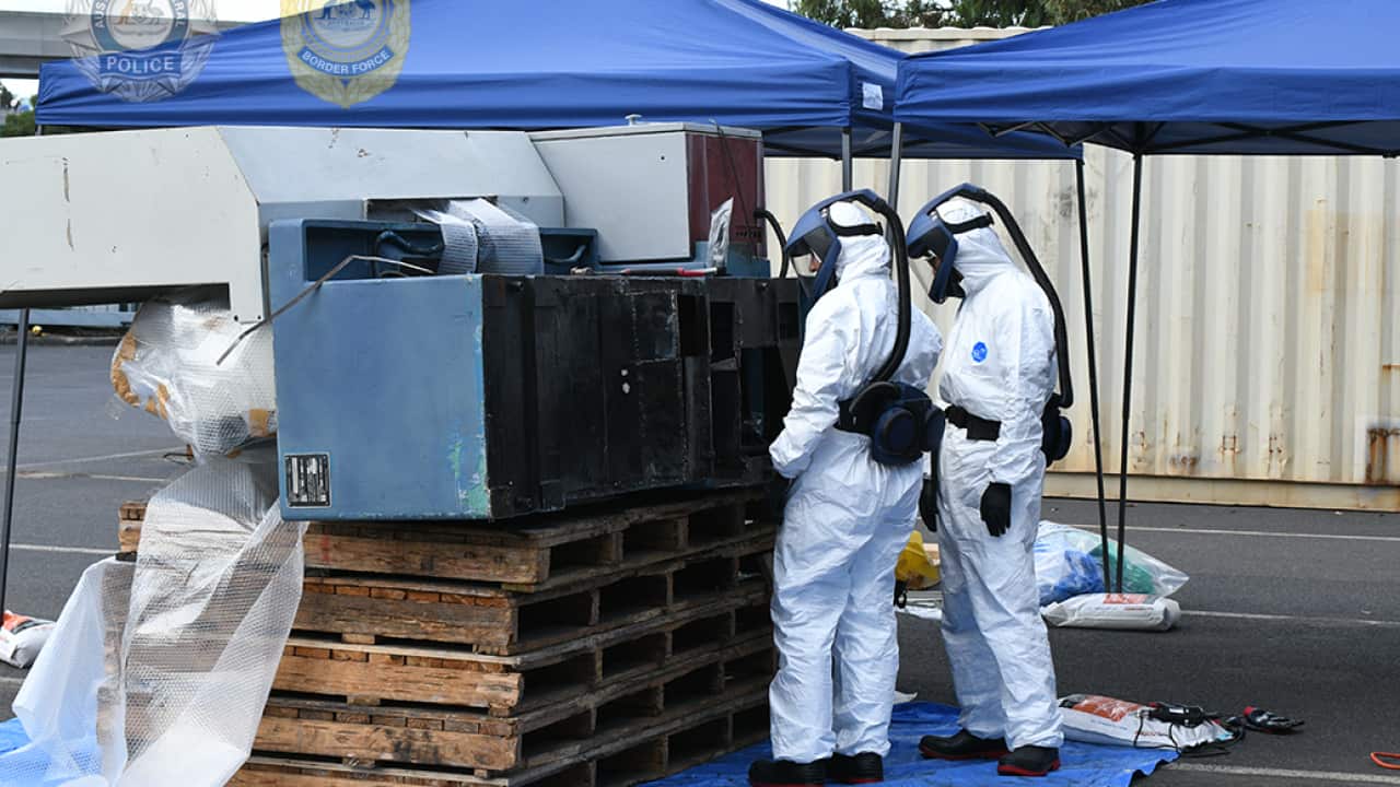 The AFP, ABF has seized the largest shipment ever detected in Australia of the deadly opioid fentanyl