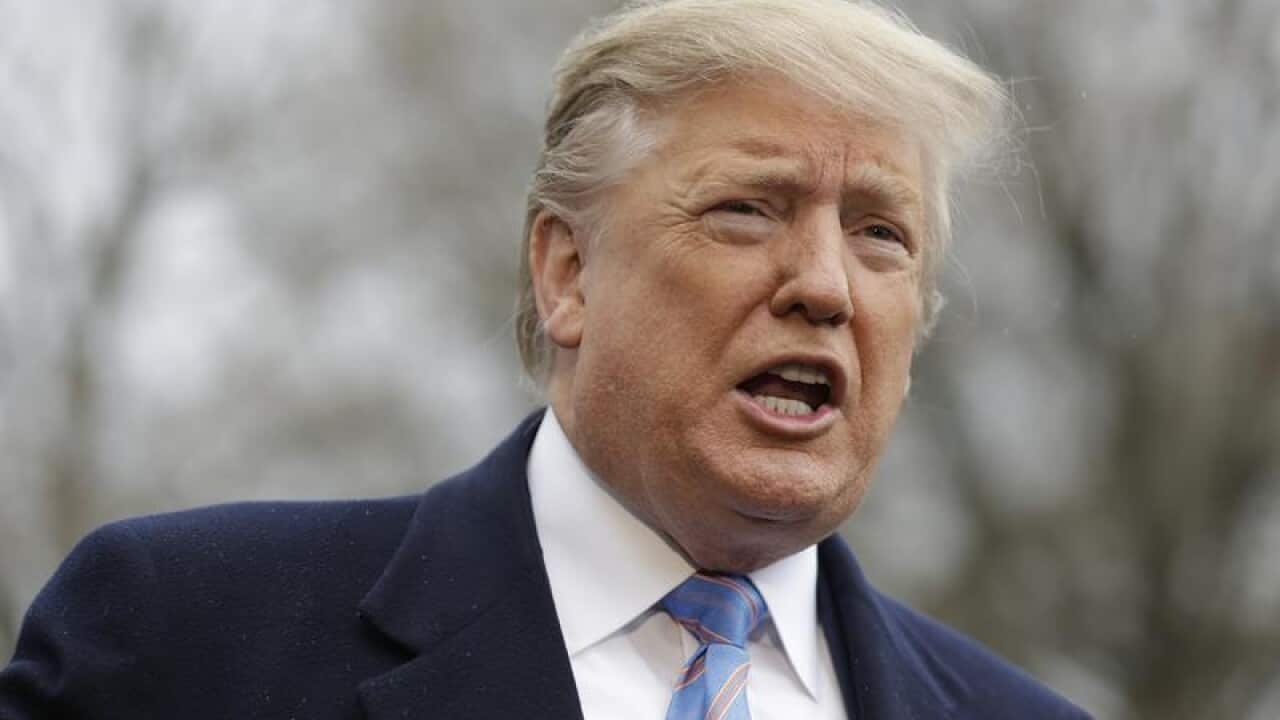 Donald Trump has said he "fell in love" with Kim.