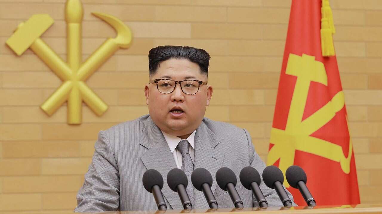 A file photo of North Korean leader Kim Jong-un.