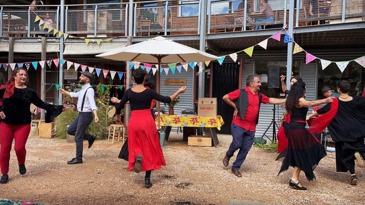 L'immagine di un evento dello scorso anno della Melbourne school of tarantella