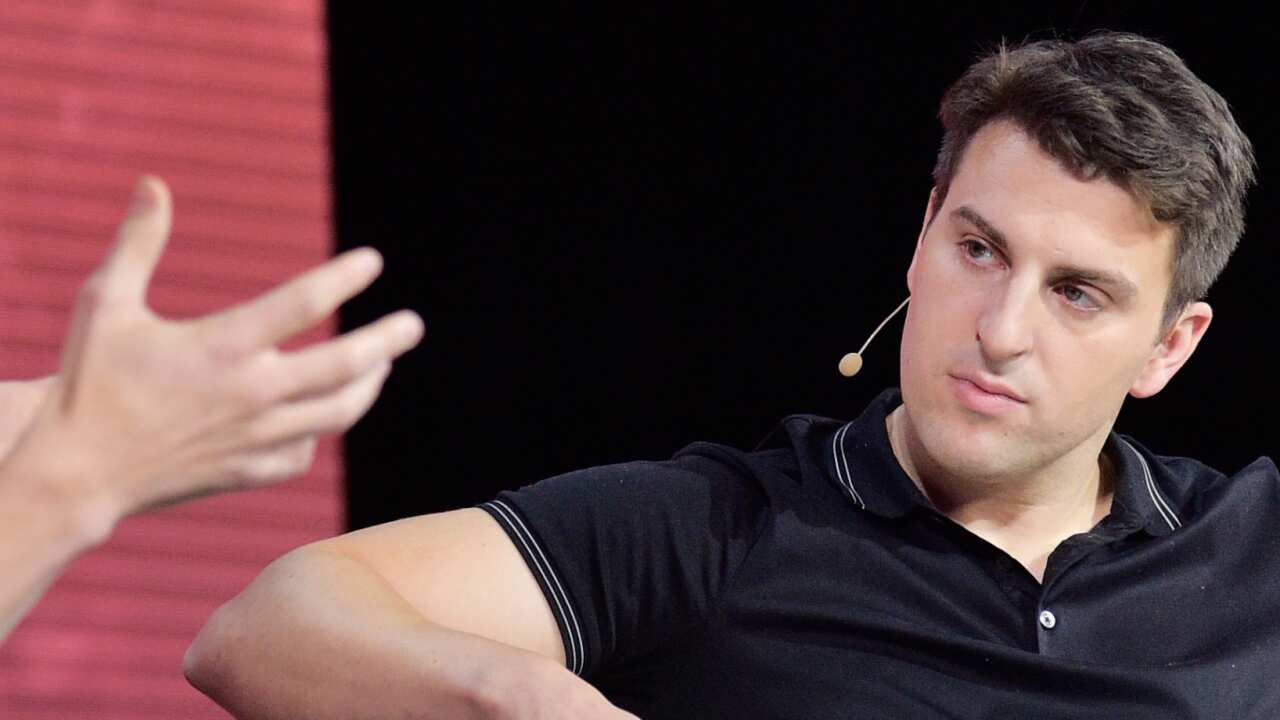 Co-Founder & Chief Executive Officer, Airbnb, Brian Chesky speak onstage during Airbnb Open - Day 3 on November 19, 2016 in Los Angeles, California.
