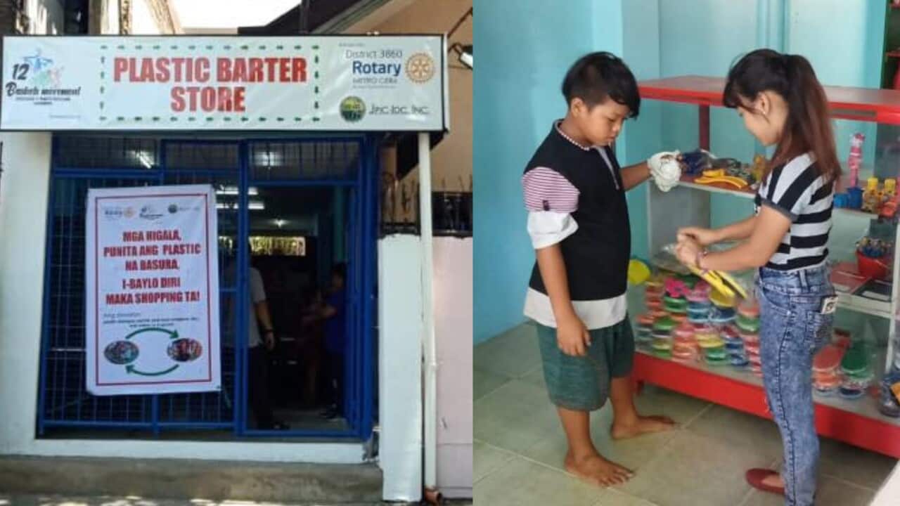 Plastic barter store in Cebu