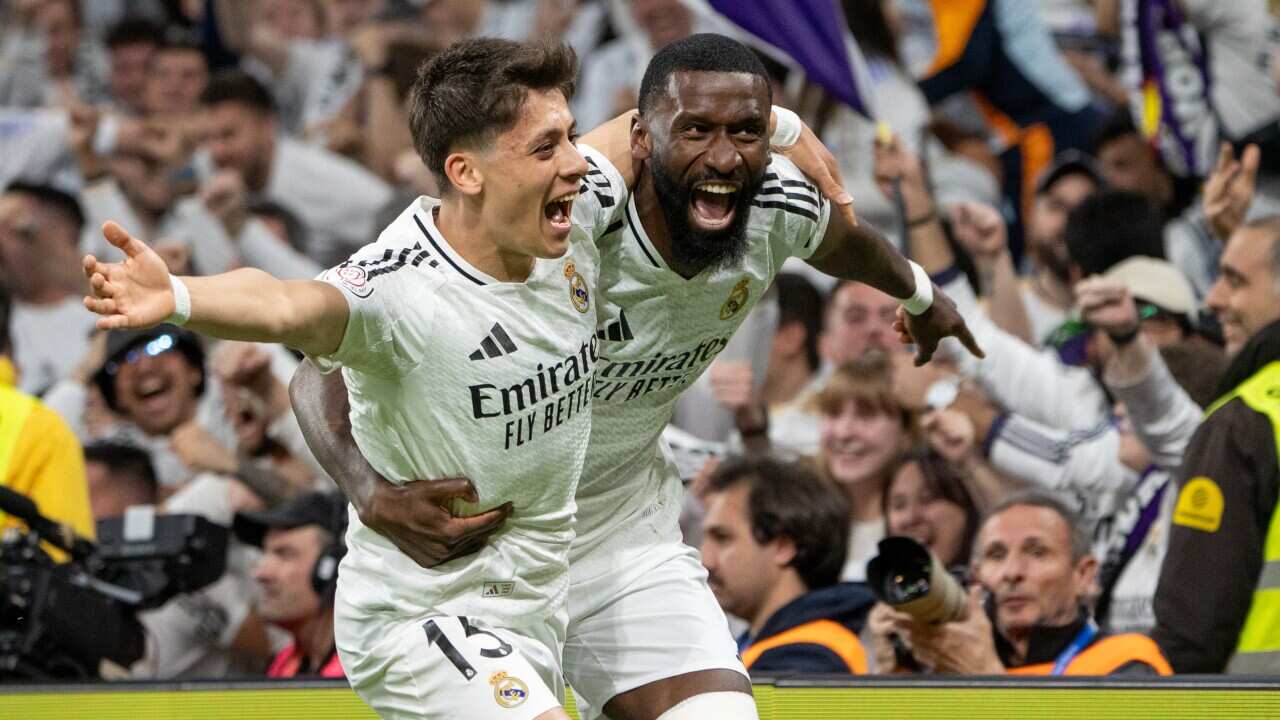Real Madrid Vs Real Sociedad in Madrid, Spain - 01 Apr 2025