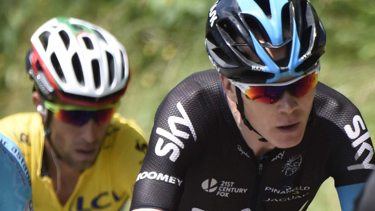 Vincenzo Nibali Chris Froome
