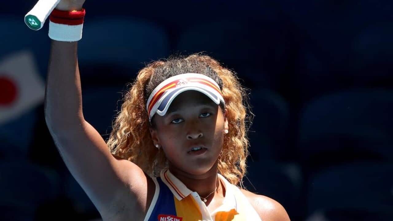 Japanese tennis player Naomi Osaka
