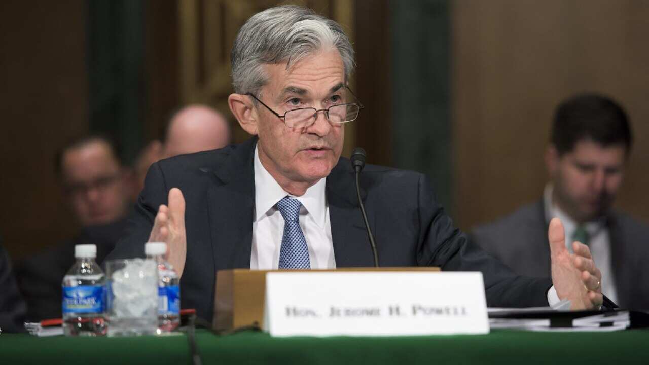 Governor Jerome H. Powell testifies before a joint hearing
