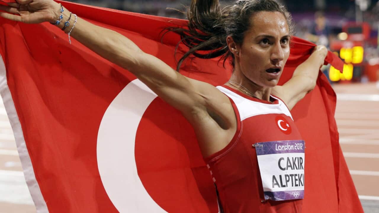 Turkey's Asli Cakir Alptekin at the London Games