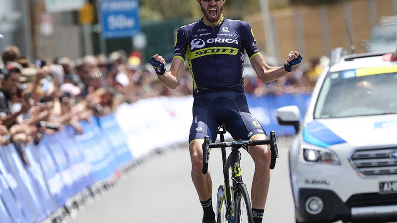 Australian cyclist Damien Howson wins stage one of the Herald Sun Tour