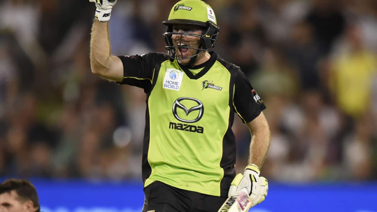Thunders player Ben Rohrer