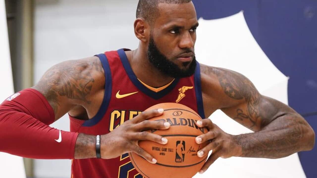 Cleveland Cavaliers' LeBron James