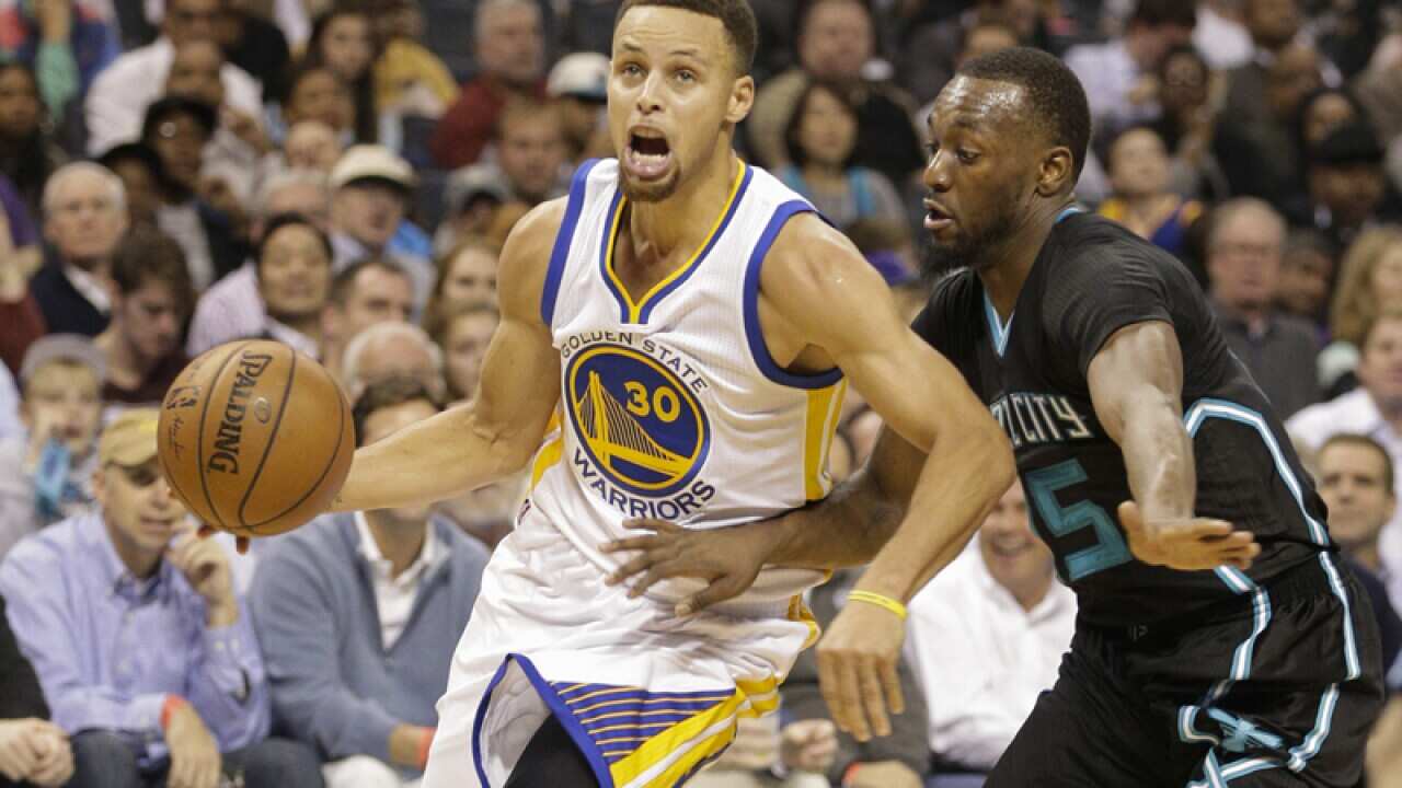 Golden State Warriors guard Stephen Curry.