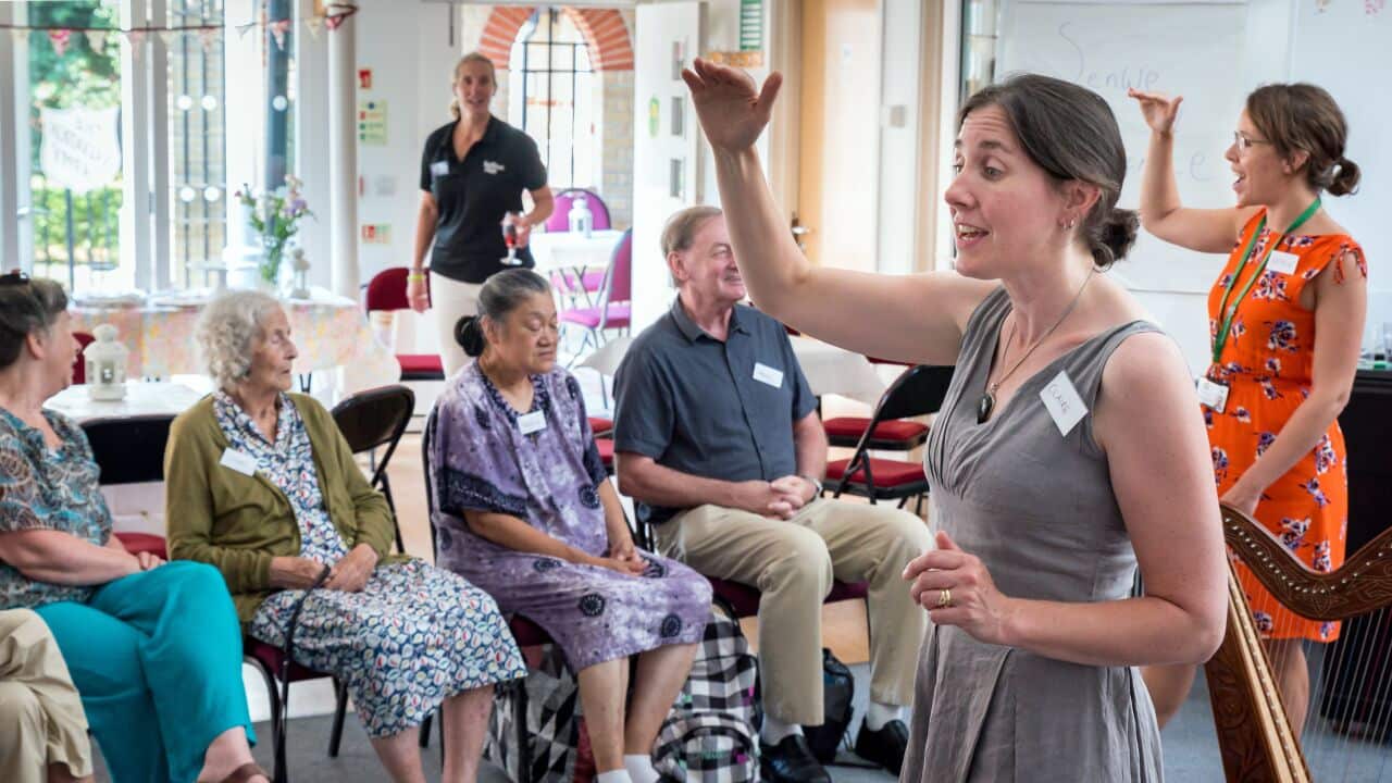 Music therapy to help dementia