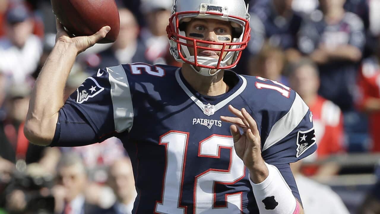 New England quarterback Tom Brady