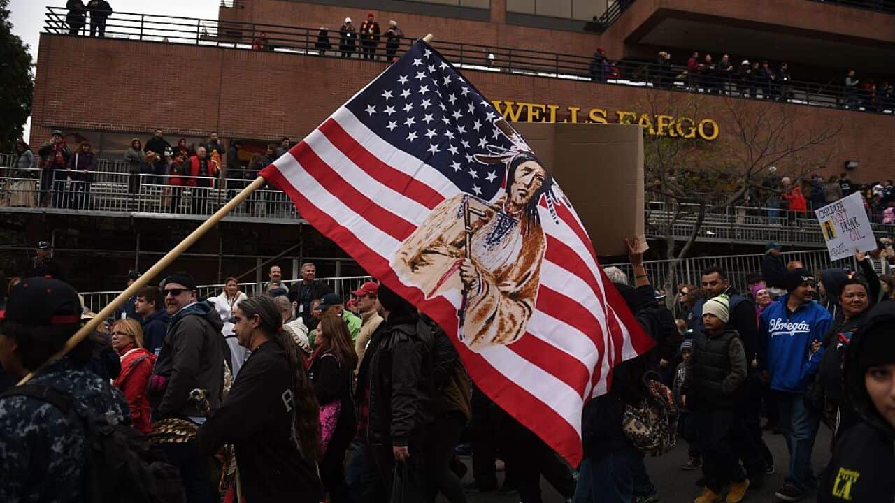 Protestors Dakota Pipeline