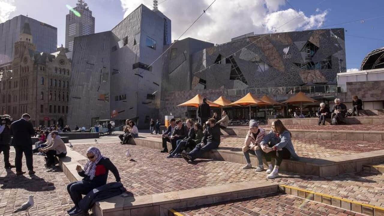 Federation Square in Melbourne
