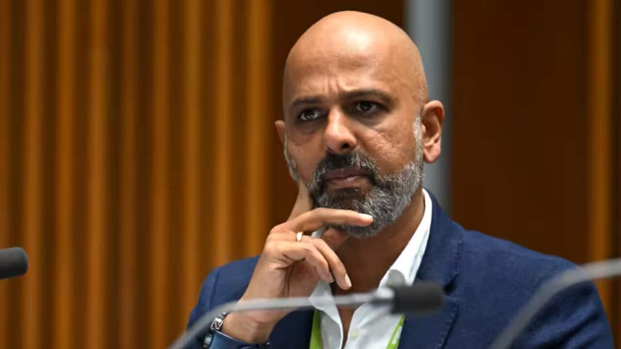 Australian Race Discrimination commissioner Giridharan Sivaraman (AAP).png