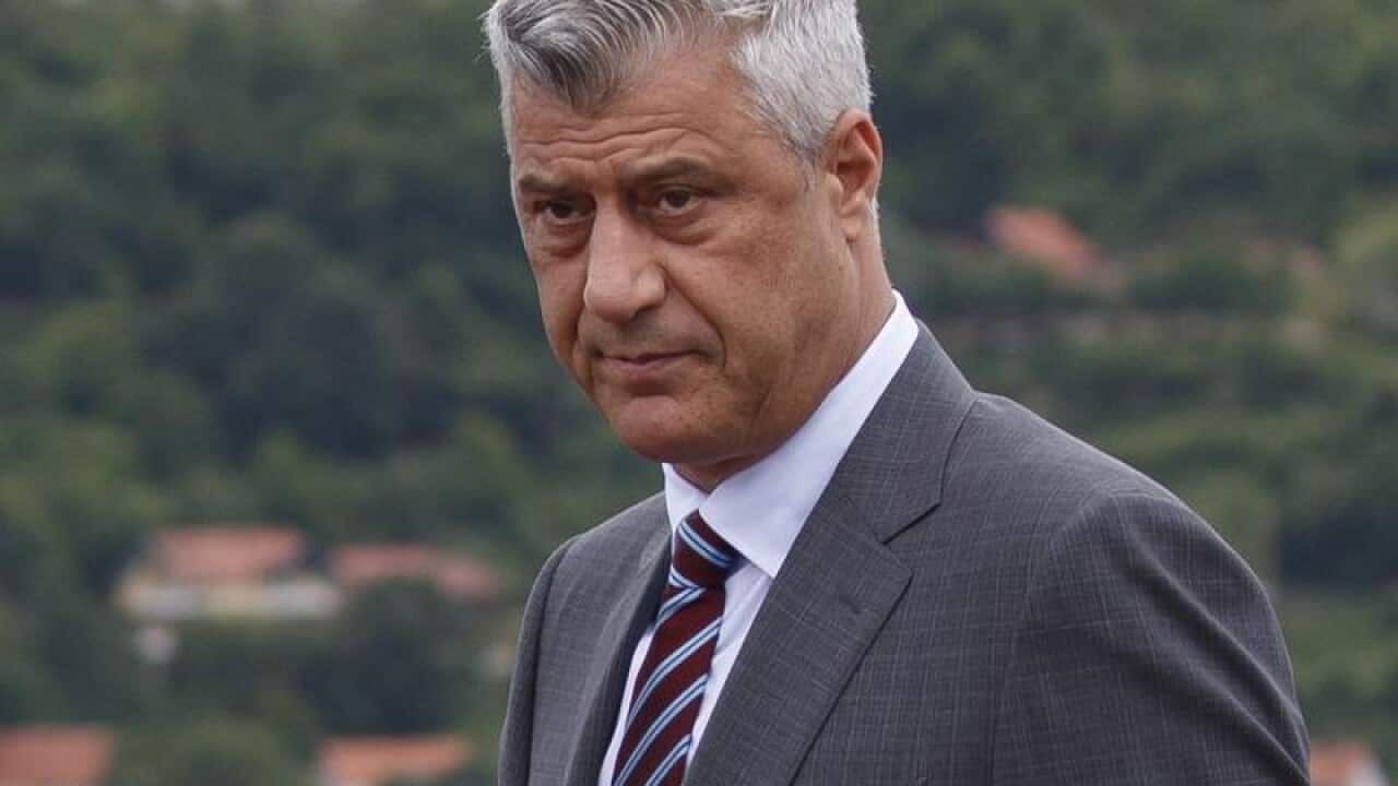 Kosovo President Hashim Thaci