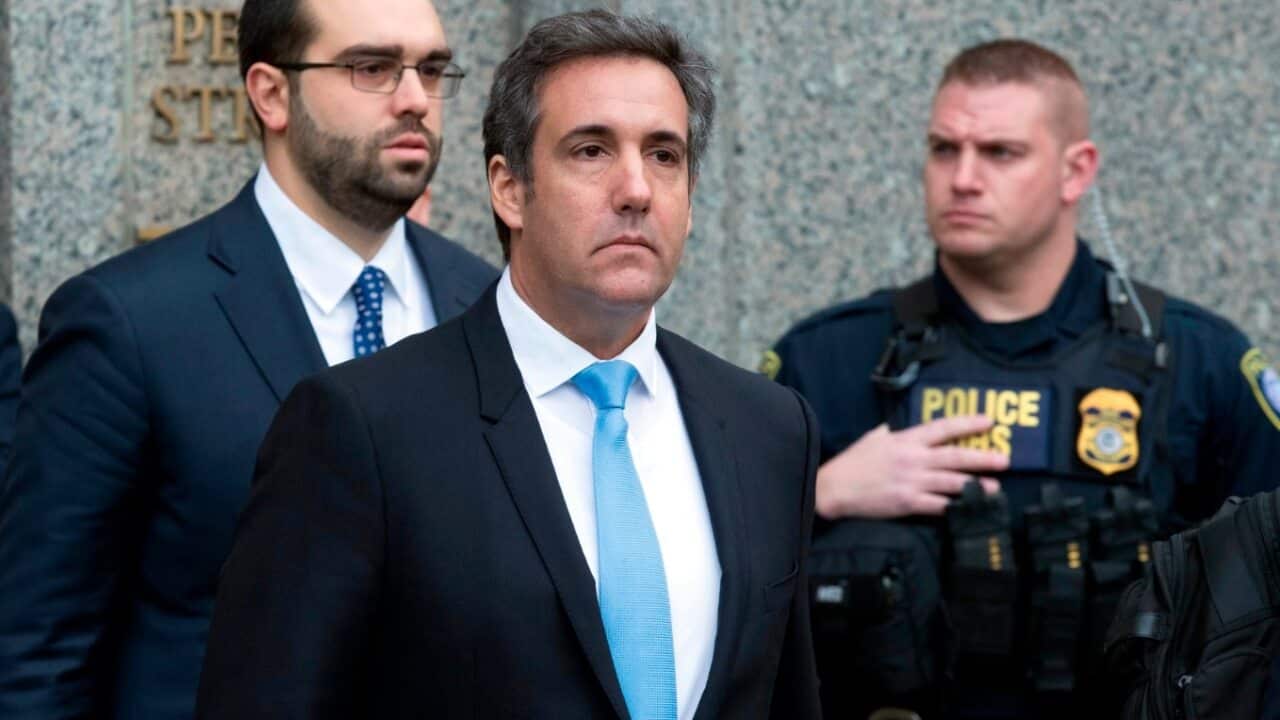 File image of Michael Cohen, President Donald Trump's former attorney