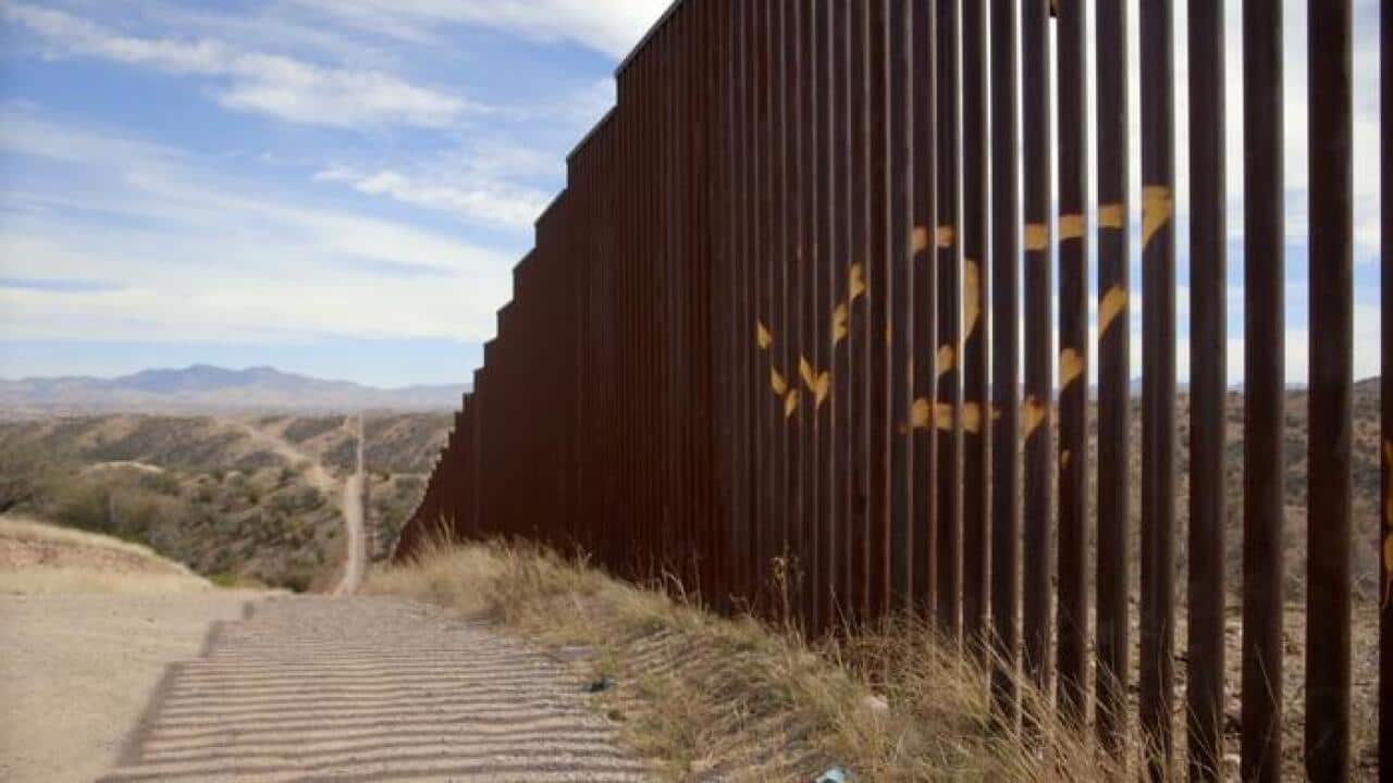 Muro en la frontera entre Mexico y Estados Unidos